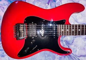 🔥 FINAL REDUCTION! 1985 Charvel Model 3 in Gloss Red Finish! MIJ! 🔥