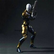 24cm In Box PLAY ARTS Metal Gear Solid Gray Fox PVC Action Figure Model Toys