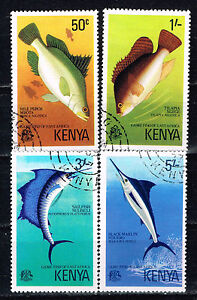 Kenia Fauna Game Fish of East Africa set 1977