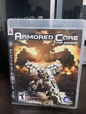 Armored Core: For Answer PS3 (Sony PlayStation 3). Complete.