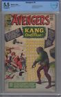 Avengers #8 - Marvel 1964 CBCS (like CGC) 5.5 1st Appearance Kang the Conqueror.