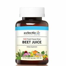 Beet Juice 440 mg 50 Caps By Eclectic Herb