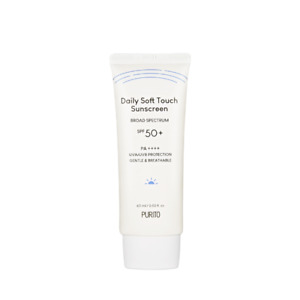 PURITO Daily Soft Touch Sunscreen, SPF 50+, PA ++++, 60 mL - US Seller