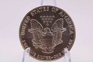 New Listing1986 American Silver Eagle Brilliant Uncirculated High Grade Gem