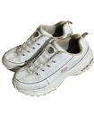 Skechers Womens Shape Ups SN 172960 White Leather Walking Running Shoes size 7