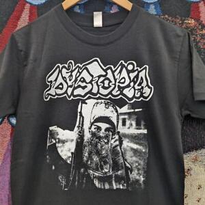 Dystopia Band Hardcore 90s basic black Unisex T shirt heavy cotton NH7503
