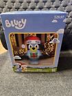 Bluey From Bluey Christmas Inflatable With Present 5ft New In Box!