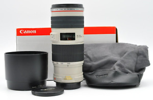 Canon EF 70-200mm F/4 L IS USM Telephoto Lens [Mint] From Japan