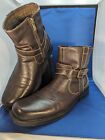 madden frave mens leather dress boots size 13M