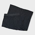 Women’s Gray & Black Striped Maxi Skirt Ann Taylor Loft Size M