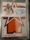 2020-21 Panini Flawless RJ Barrett 1/15 Star Swatch Patch Auto Ruby 3 Color!