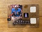 2009 UD SPx Winning Materials # /99 EARL CAMPBELL Game Used Jersey Patch HOF