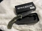 Magnum By Boker Lock Blade Knife 440 Steel Blade Camaflauge New In Box