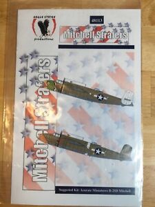 Eagle Strike Productions 48113 B-25 Mitchell Strafers 1/48 Decal Sheet New OOP