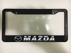 MAZDA 3 6 CX 5 9 MX 5 ZOOM ZOOM AUTO CAR SUV Black License Plate Frame NEW