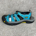 Keen Newport Waterproof XT 0906 Blue Yellow Hiking Travel Sandals Men’s Size 11