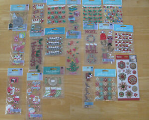 Jolee's Dimensional Stickers U PICK Christmas & New Year NOS