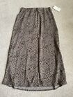 NWT A new Day Women’s XSMALL Brown Print Long Maxi Skirt $22.99