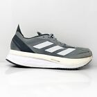 Adidas Mens Adizero Boston 11 GV7069 Gray Running Shoes Sneakers Size 12