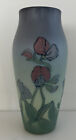 Rookwood Porcelain Vellum Vase 30F  1923 Sallie E Coyne Floral  As Found