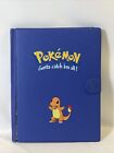 Vintage Pokemon 1999 Charmander 4-Pocket Card Binder Book Nintendo - Heavy Use