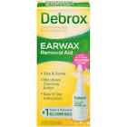 Debrox Earwax Removal Drops with Gentle Microfoam Cleansing 0.5 fl oz EXP 9-7-24