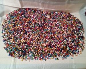 Large Lot Of Beads To Make Jewelry 12 Pound +