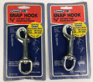 Lot of 2 Covert Snap Hook 4