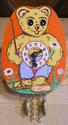 New ListingVINTAGE RARE 1960's Black Forest BEAR CUCKOO Clock By LINDEN w MOVING EYES