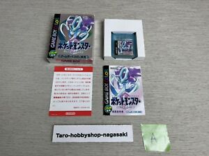 Excellent Pokemon Crystal Version Nintendo Game Boy Color 2000 Complete Boxed A