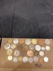 old foreign coins lot