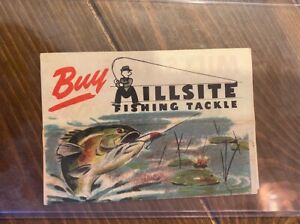 MILLSITE FISHING TACKLE BOX CATALOG