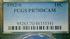 SUMMER SALE--UNITED STATES-- 1982-S PCGS PR70DCAM ROOSEVELT .10c--KM#195a