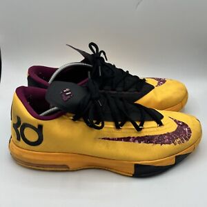 Nile KD 6 Peanut Butter &Jelly Size M 13 2013  Basketball Style Code 599424-801