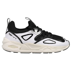 Puma Josh Vides X Trc Blaze Lace Up  Mens Black, White Sneakers Casual Shoes 386