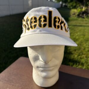 New ListingVINTAGE Pittsburgh Steelers Hat Cap Mens One Size White Painter NFL Football