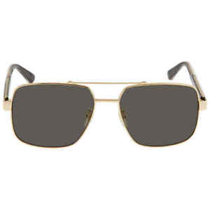 Gucci Grey Navigator Men's Sunglasses GG0529S 001 60 GG0529S 001 60