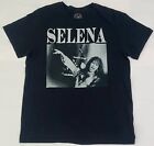 Selena Quintanilla T-Shirt Graphic Tee Women’s Black Size Large