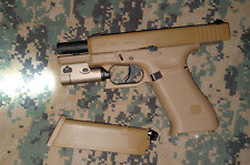 New ListingUmarex Glock 19X Green Gas Blowback Airsoft Pistol FDE Tan LED Light