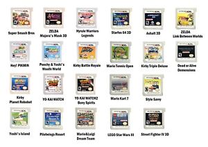 DEMO Nintendo® 3DS Games Not for Resale Cartridge Only *See Description*