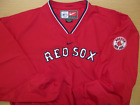 Nike MLB Boston Red Sox Baseball Authentic Pullover Jacket Mens L ~NEW~