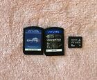 Conception II,Uncharted And 8GB Memory Lot Of 2 Games And 1 Memory PS VITA)