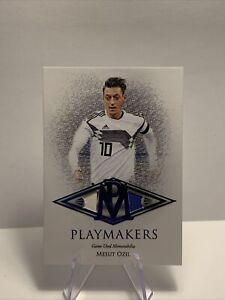 2023 Futera Unique Mesut Ozil Playmakers Game Used Jersey /10 #PM11
