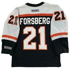 Philadelphia Flyers #21 Peter Forsberg CCM Hockey Jersey Youth Size S/M Black