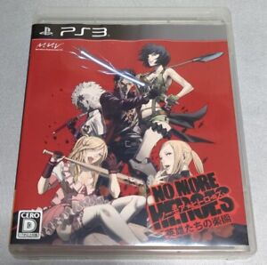 PS3 No More Heroes Sony PlayStation 3 Tested Used Japanese Games w/box