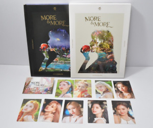 TWICE More & More monograph Photobook 149P K-Pop 2020 W/9 photo cards