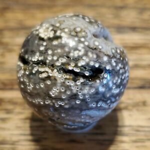 Ocean Jasper Druzy Sphere Ball Orb Marble 29.7mm, 38g