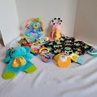 10 pc. Mixed Lot Of BABY TOYS Teether Crib Stroller Sensory Rattle Toys