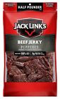 Jack Link's Beef Jerky, Peppered, 1/2 Pounder Bag - Flavorful Football Game D...