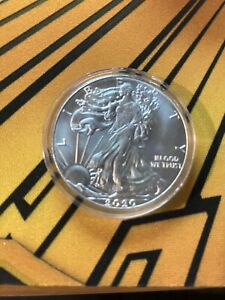 US 2020 Walking Liberty 1 Oz Fine Silver One Dollar Coin $1